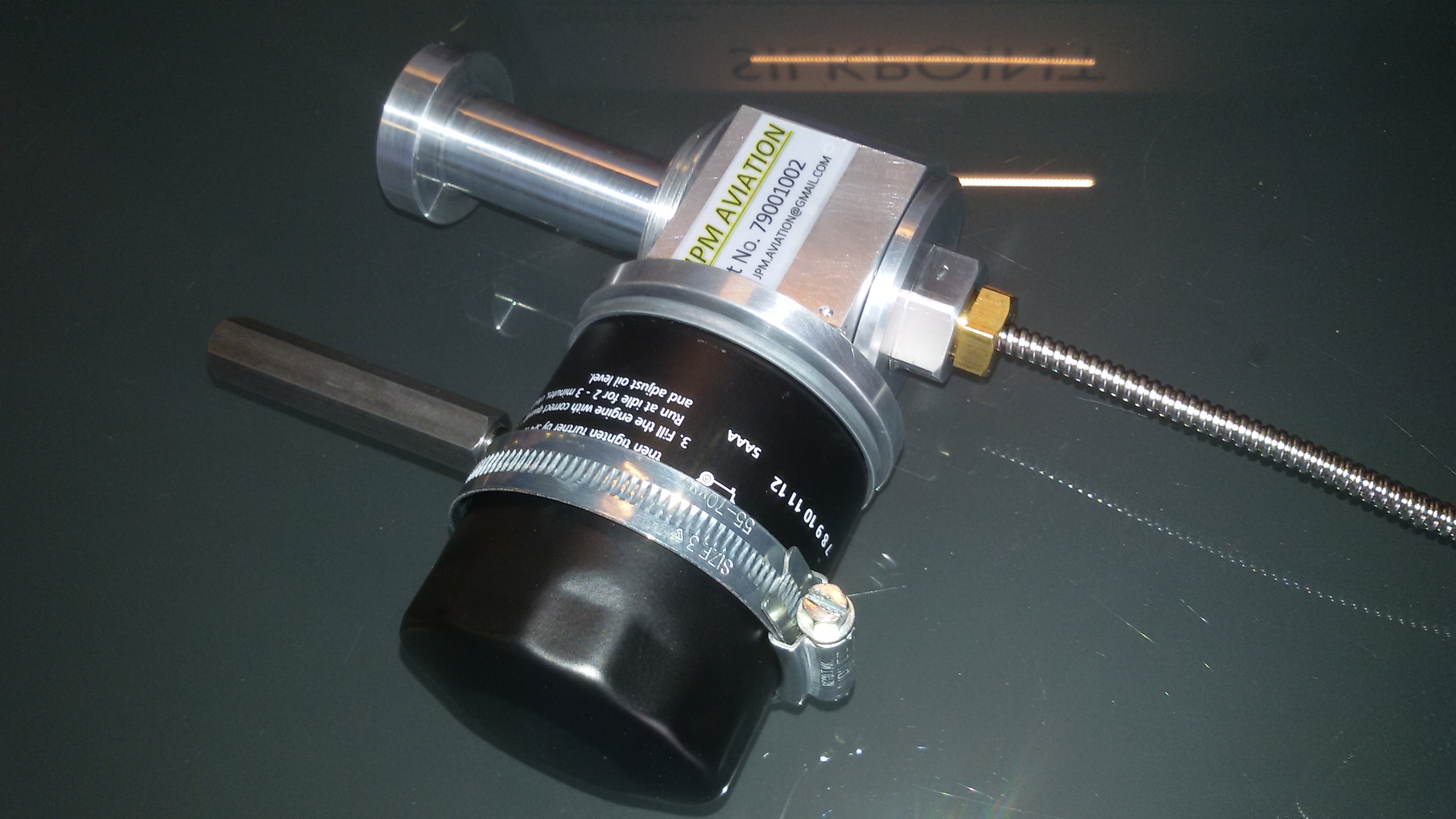 Oil Filter adapter for Continental A65 and 8 engines afors advert